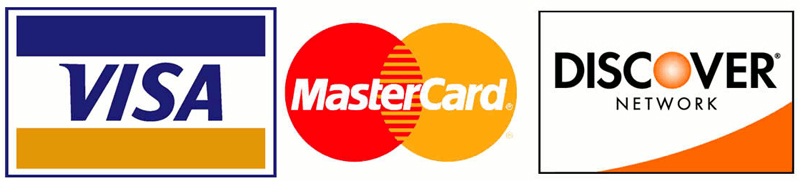 Burlington Oil accepts Visa, MasterCard & Discover